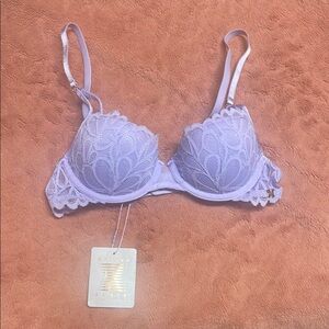 Savage X Fenty Savage Not Sorry Lightly Lined Lace Balconette Bra